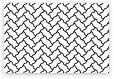Serpentine Herringbone 45°