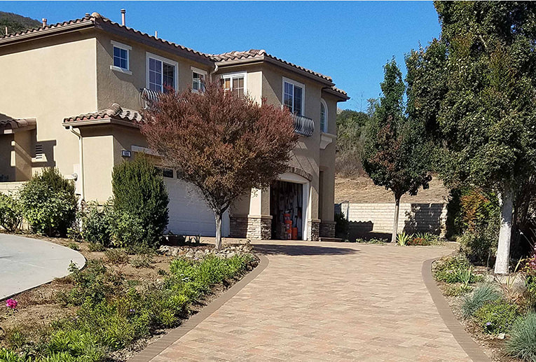 Slate Stone Driveway