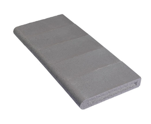 Charcoal Bullnose Coping