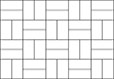 60mm 12×24 Basketweave