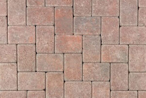 Tumbled Blended Red Brown Charcoal color profile.