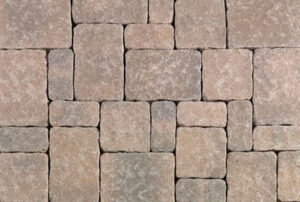 Tumbled Blended Cream Brown Charcoal color profile.