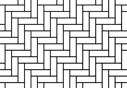 80mm 4 × 12 Herringbone 90° pattern image