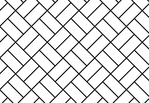6 x 12 Basketweave 45