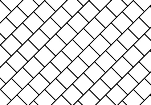 8 x 8 Square Runner 45°