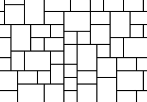 Slate Stone Combo Ashlar pattern image