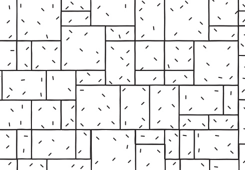 Estate Cobble Random Ashlar pattern image